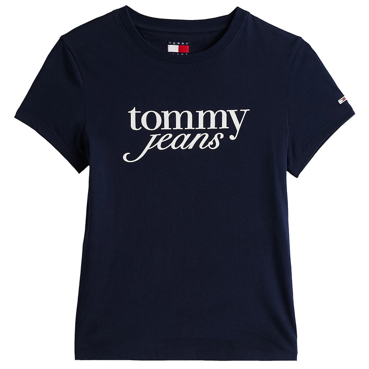 CAMISETA MUJER TOMMY JEANS CON LOGO FIT SLIM