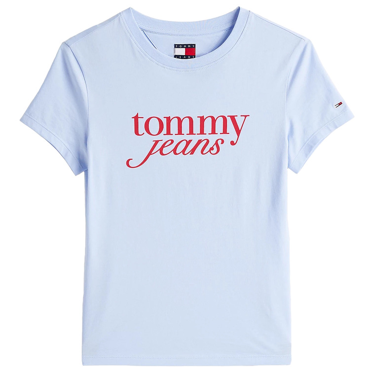 CAMISETA MUJER TOMMY JEANS CON LOGO FIT SLIM