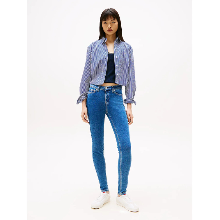 VAQUERO MUJER TOMMY JEANS FIT SKINNY TIRO MEDIO