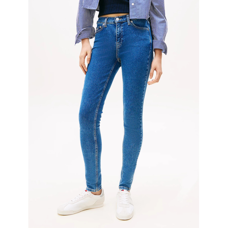 VAQUERO MUJER TOMMY JEANS FIT SKINNY TIRO MEDIO