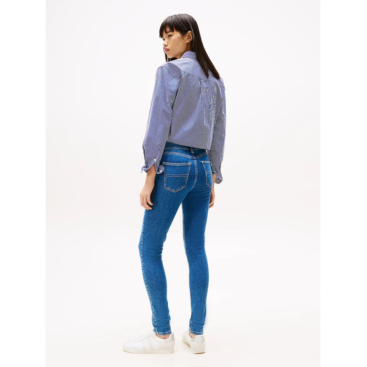 VAQUERO MUJER TOMMY JEANS FIT SKINNY TIRO MEDIO