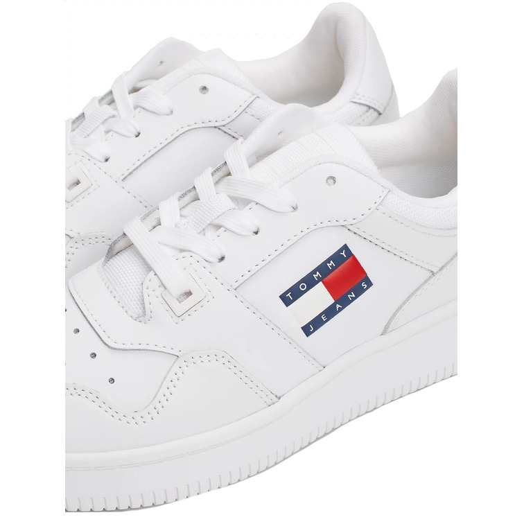 ZAPATILLAS DE PIEL DE BALONCESTO RETRO ESSENTIAL MUJER TOMMY JEANS