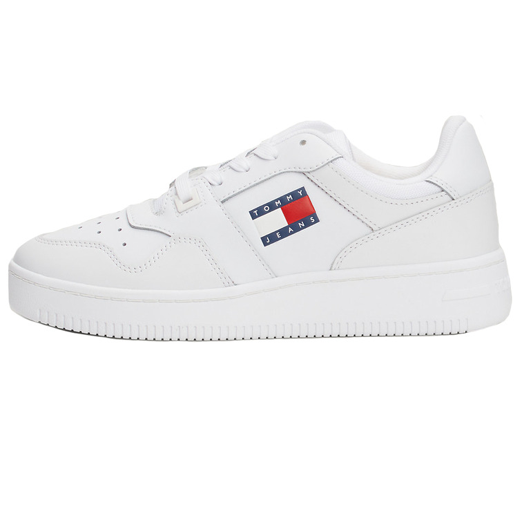 ZAPATILLAS DE PIEL DE BALONCESTO RETRO ESSENTIAL MUJER TOMMY JEANS