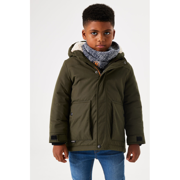 PARKA CON FORRO DE PELUCHE NIÑO GARCIA JEANS