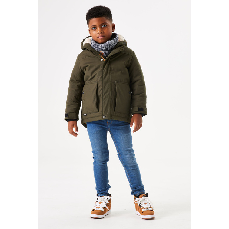 PARKA CON FORRO DE PELUCHE NIÑO GARCIA JEANS