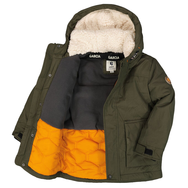 PARKA CON FORRO DE PELUCHE NIÑO GARCIA JEANS