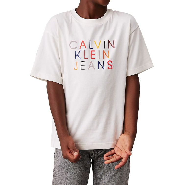 CAMISETA NIÑO CALVIN KLEIN FIT HOLGADO