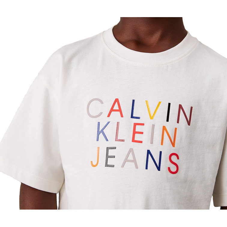 CAMISETA NIÑO CALVIN KLEIN FIT HOLGADO