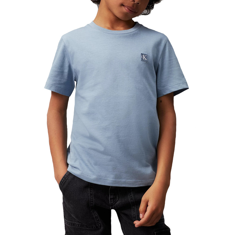 CAMISETA INFANTIL CON PARCHE LOGO CALVIN KLEIN JEANS