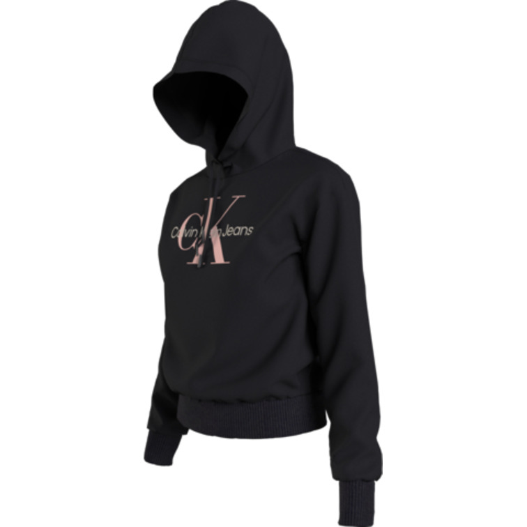 Sudadera negra discount calvin klein mujer