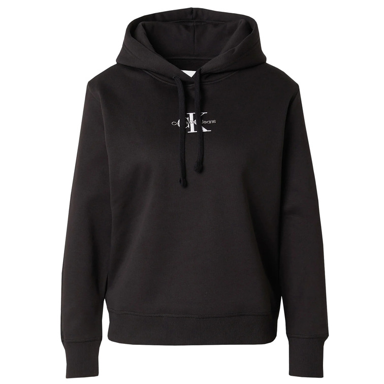 MUJER MONOLOGO REGULAR HOODIE BEH