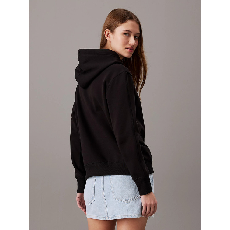 MUJER MONOLOGO REGULAR HOODIE BEH