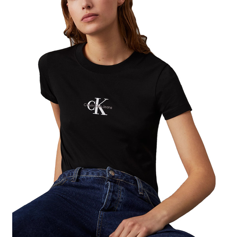 CAMISETA SLIM CON MONOGRAMA MUJER CALVIN KLEIN JEANS