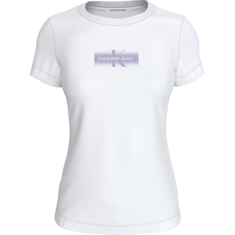 CAMISETA FIT SLIM CON LOGO MUJER CALVIN KLEIN JEANS