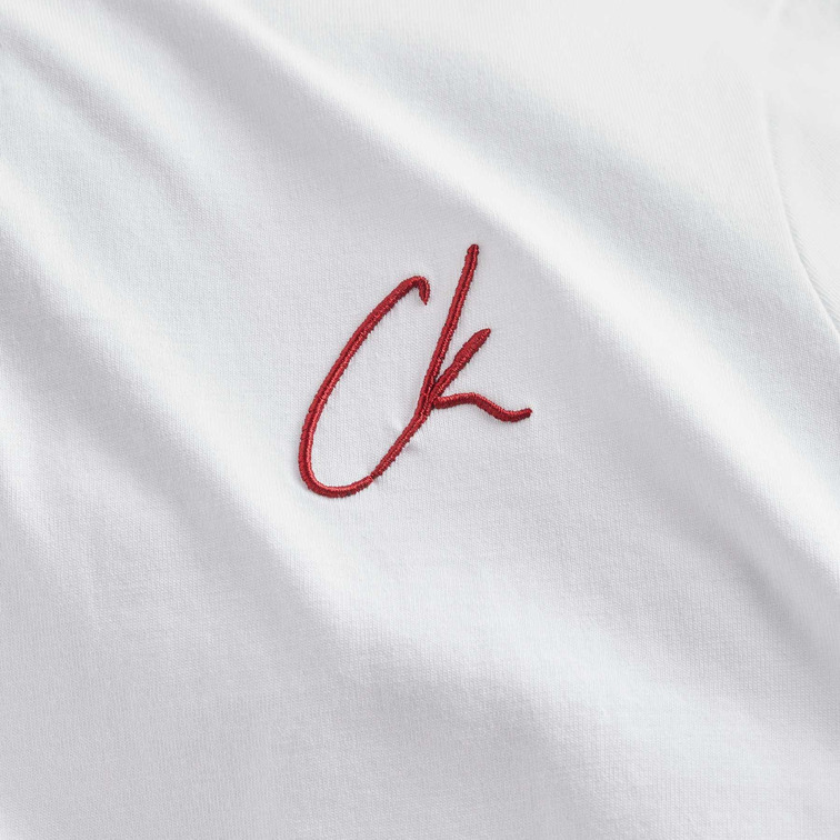 CAMISETA MUJER CALVIN KLEIN LOGO BORDADO