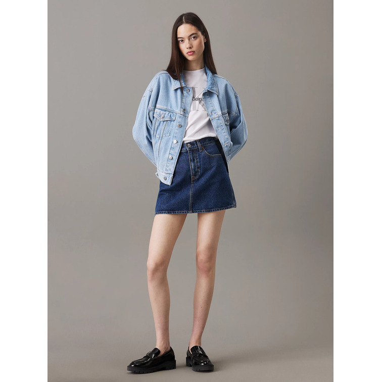 ABRIGO MUJER  CALVIN KLEIN BOXY DENIM JACKET