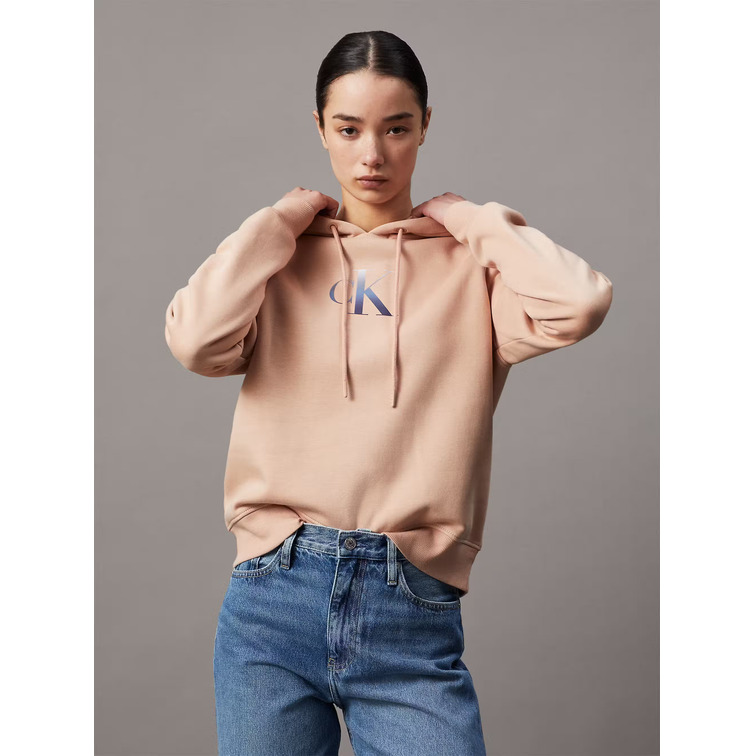 SUDADERA MUJER  CALVIN KLEIN GRADIENT CK HOODIE