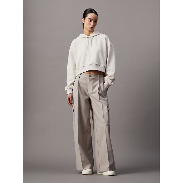 PANTALÓN MUJER  CALVIN KLEIN RELAXED LEG TAILORED PANT