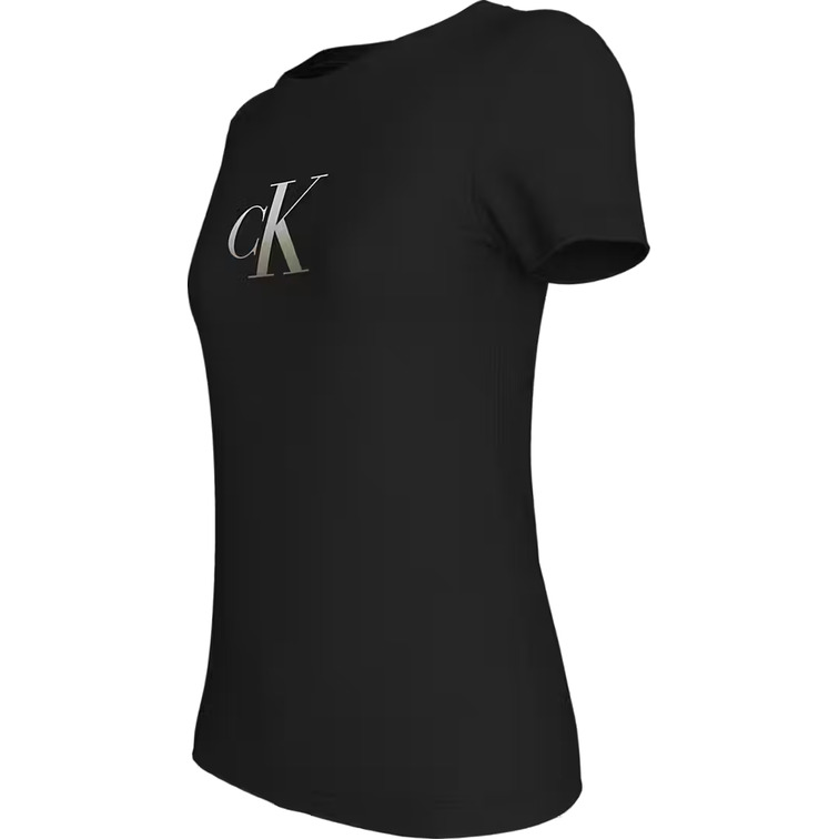 CAMISETA MUJER  CALVIN KLEIN GRADIENT CK SLIM TEE