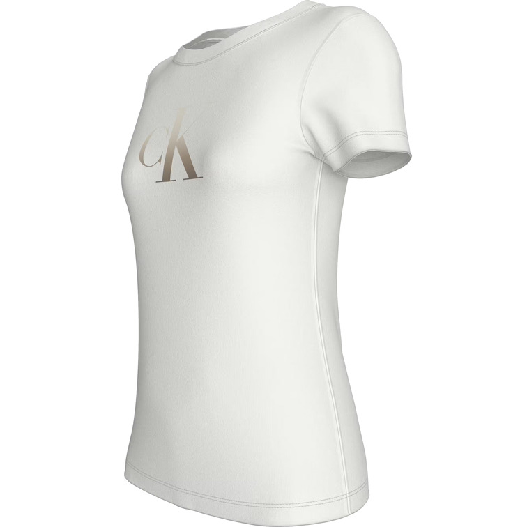 CAMISETA MUJER  CALVIN KLEIN GRADIENT CK SLIM TEE