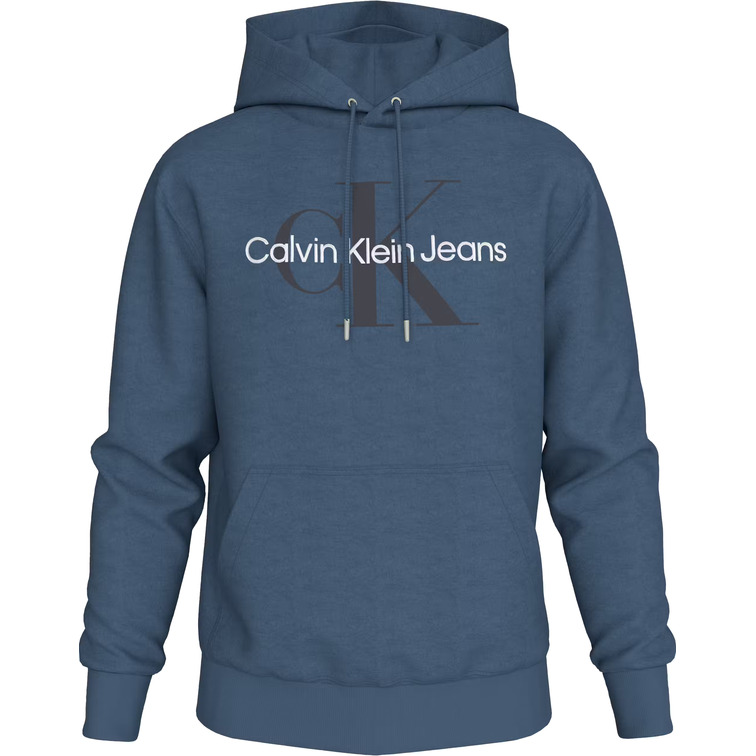 SUDADERA CON CAPUCHA HOMBRE CALVIN KLEIN MONOLOGO FIT REGULAR