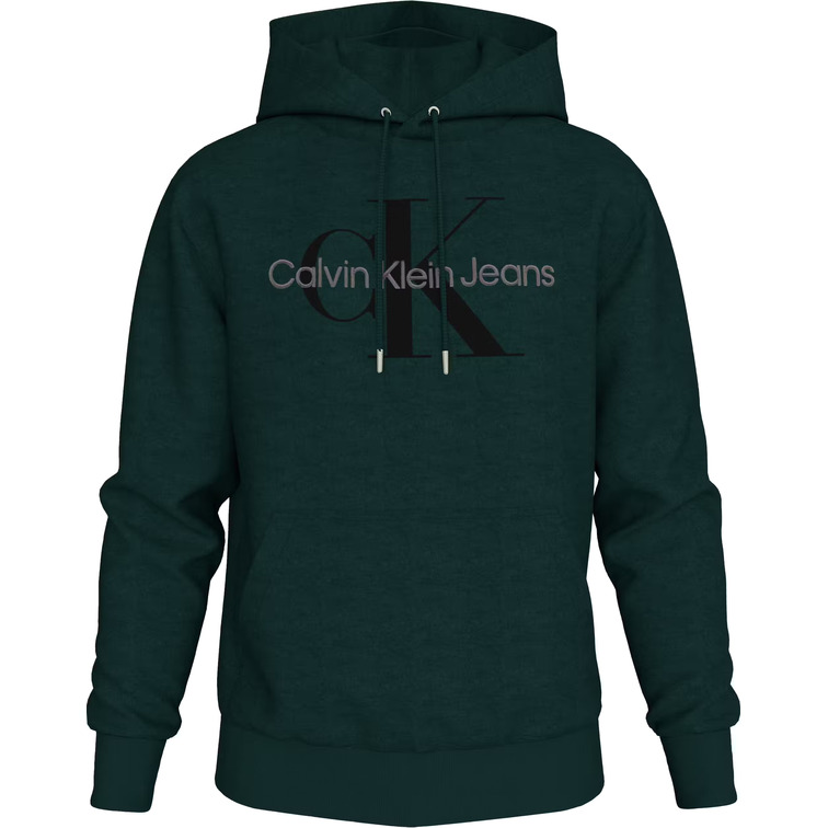 SUDADERA CON CAPUCHA HOMBRE CALVIN KLEIN MONOLOGO FIT REGULAR