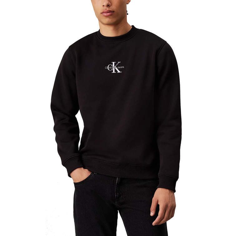 SUDADERA DE FELPA CON MONOGRAMA HOMBRE CALVIN KLEIN JEANS