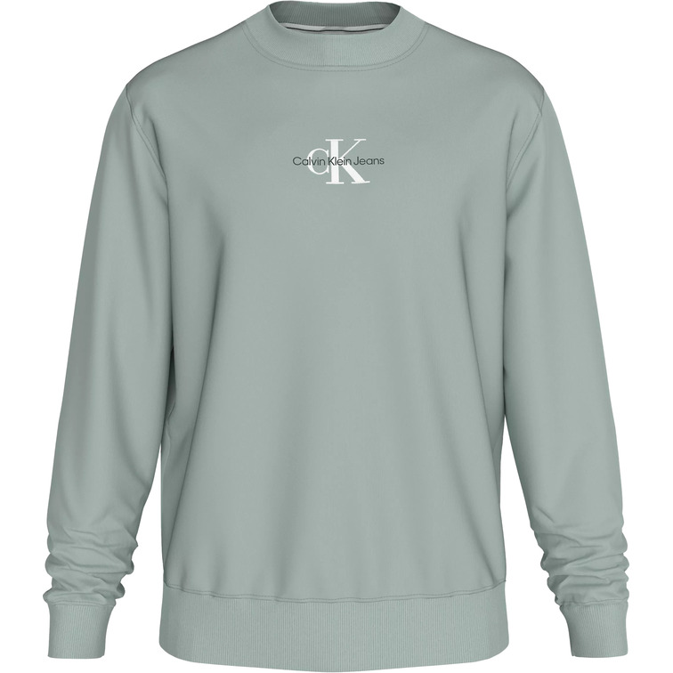 SUDADERA DE FELPA CON MONOGRAMA HOMBRE CALVIN KLEIN JEANS