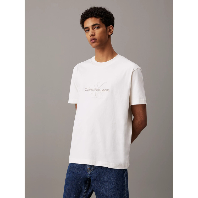 CAMISETA HOMBRE CALVIN KLEIN MONOLOGO CHENILLA