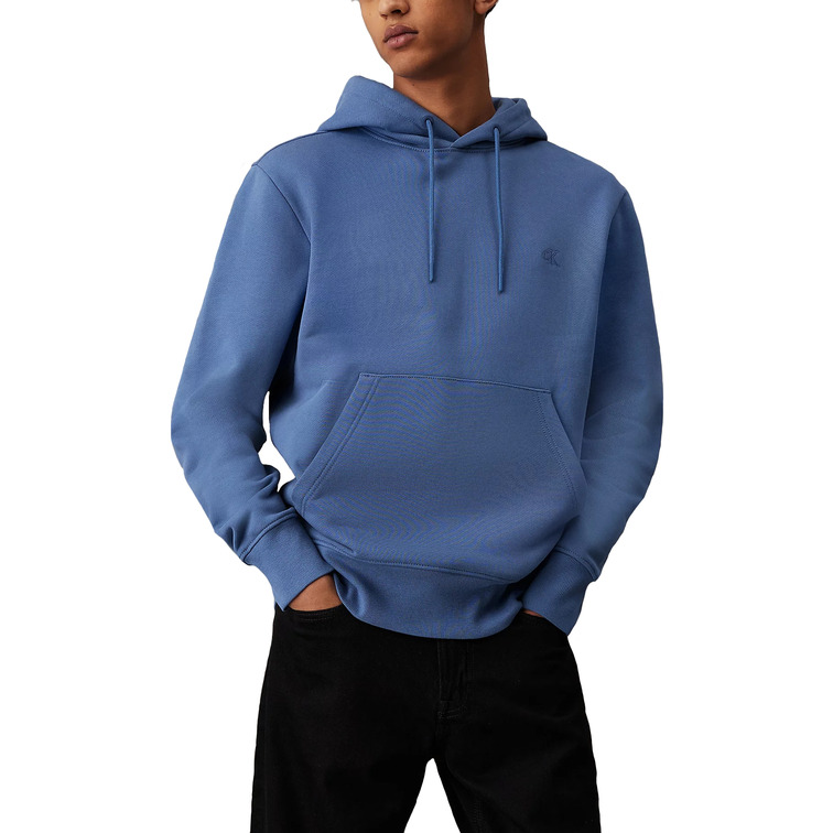 SUDADERA CON CAPUCHA HOMBRE CALVIN KLEIN FELPA ALGODON GRUESO