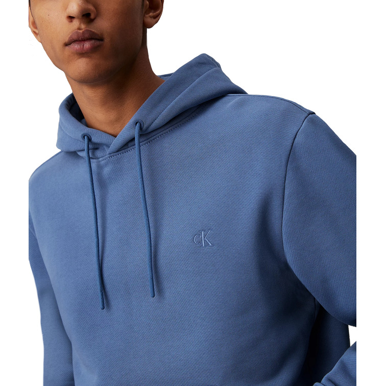 SUDADERA CON CAPUCHA HOMBRE CALVIN KLEIN FELPA ALGODON GRUESO