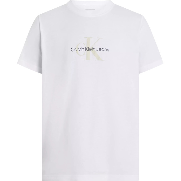 CAMISETA HOMBRE CALVIN KLEIN MONOLOGO DESGASTADO