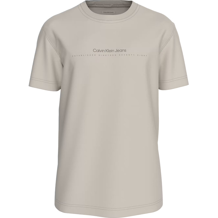 CAMISETA HOMBRE CALVIN KLEIN LOGO MINIMAL