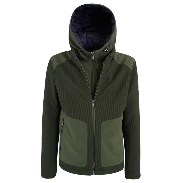 CAZADORA ACOLCHADA HOMBRE YES ZEE MESH CON SOFTSHELL