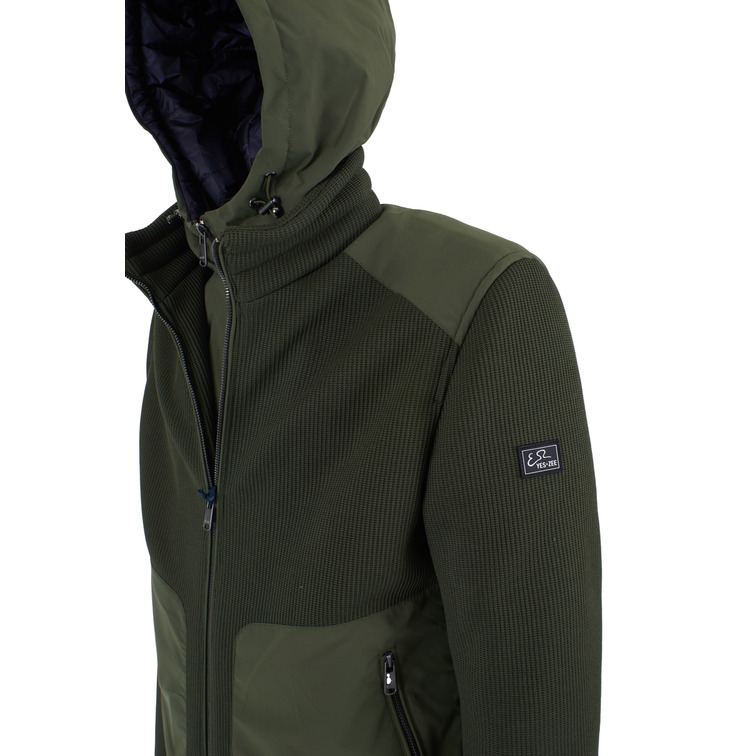 CAZADORA ACOLCHADA HOMBRE YES ZEE MESH CON SOFTSHELL