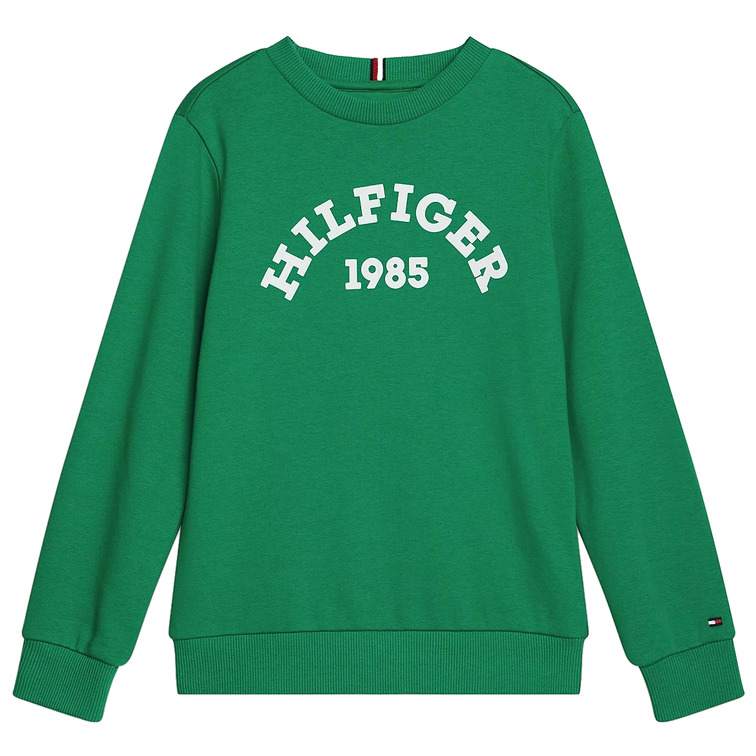 SUDADERA CON LOGO MONOTIPO 1985 NIÑO TOMMY HILFIGER