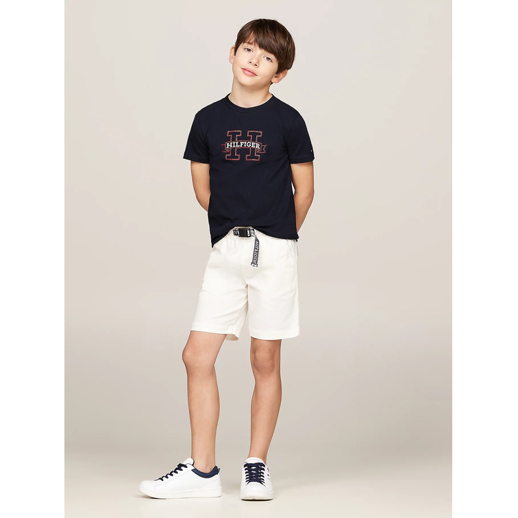 CAMISETA CON LOGO MONOTIPO NIÑO TOMMY HILFIGER