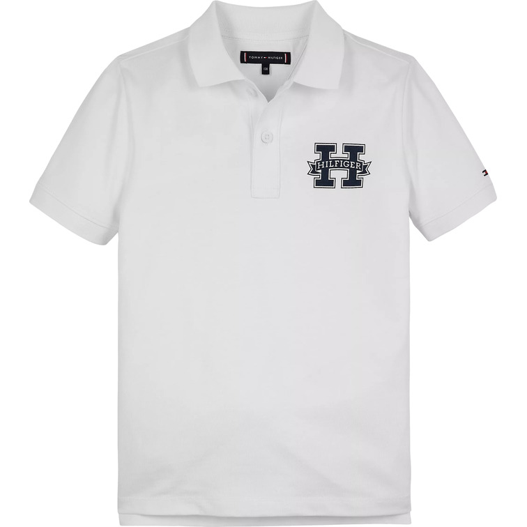 POLO DE CORTE REGULAR CON INICIAL NIÑO TOMMY HILFIGER