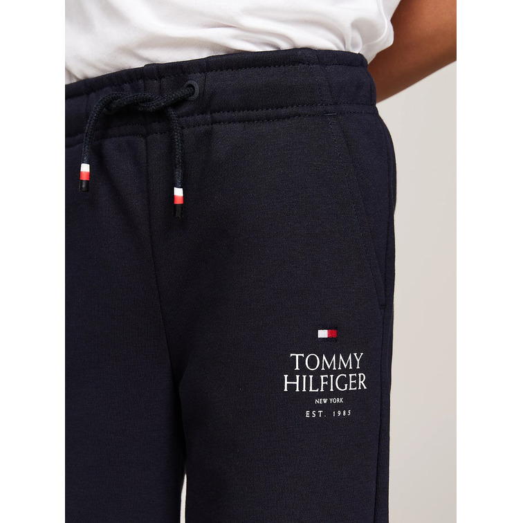 PANTALÓN JOGGER INFANTIL TOMMY HILFIGER CON BAJO ELÁSTICO Y LOGO