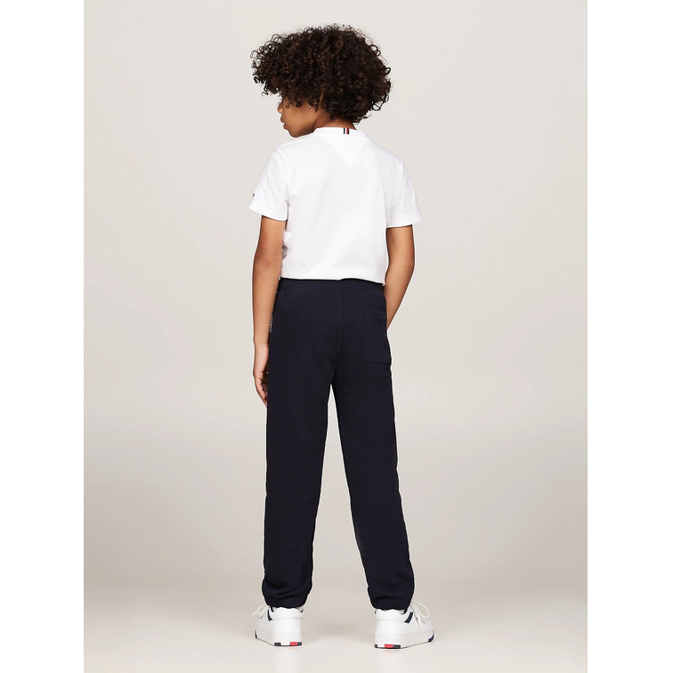 PANTALÓN JOGGER INFANTIL TOMMY HILFIGER CON BAJO ELÁSTICO Y LOGO