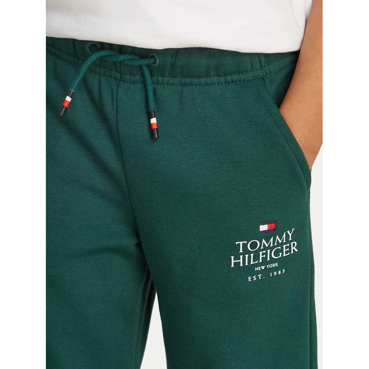 PANTALÓN JOGGER INFANTIL TOMMY HILFIGER CON BAJO ELÁSTICO Y LOGO