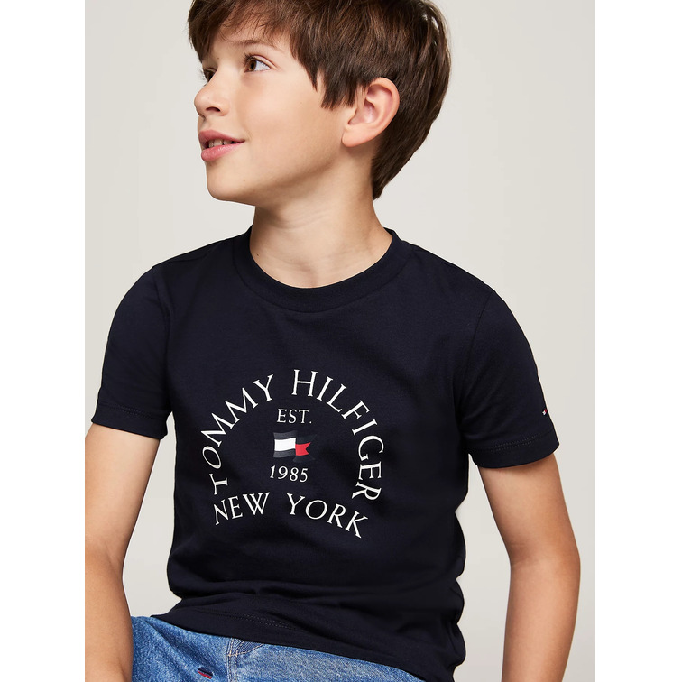 CAMISETA NIÑO TOMMY HILFIGER LOGO ESTAMPADO