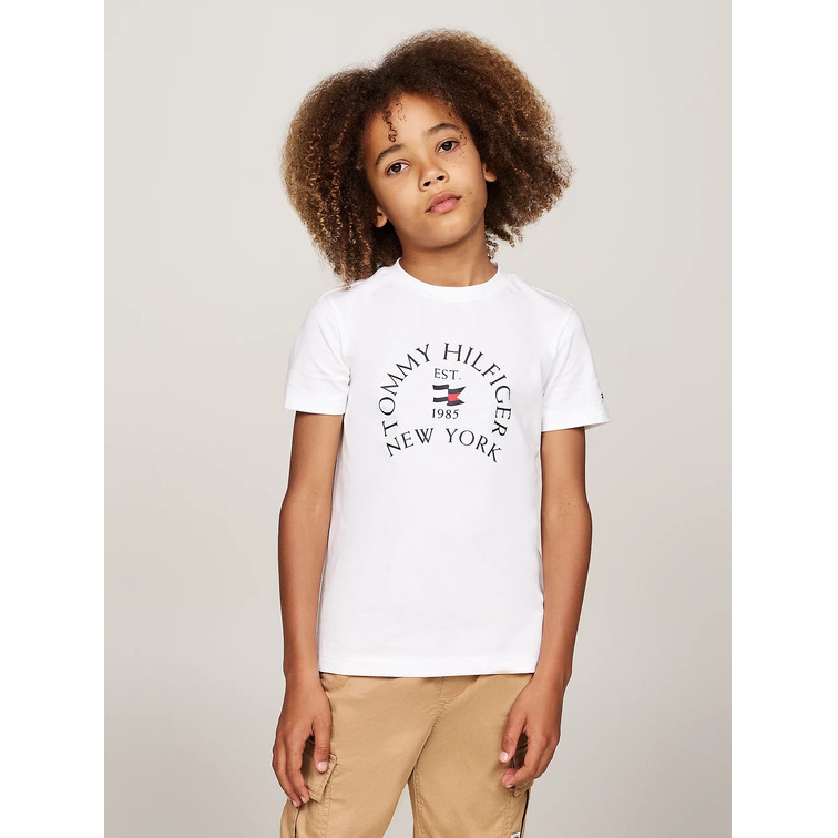 CAMISETA NIÑO TOMMY HILFIGER LOGO ESTAMPADO