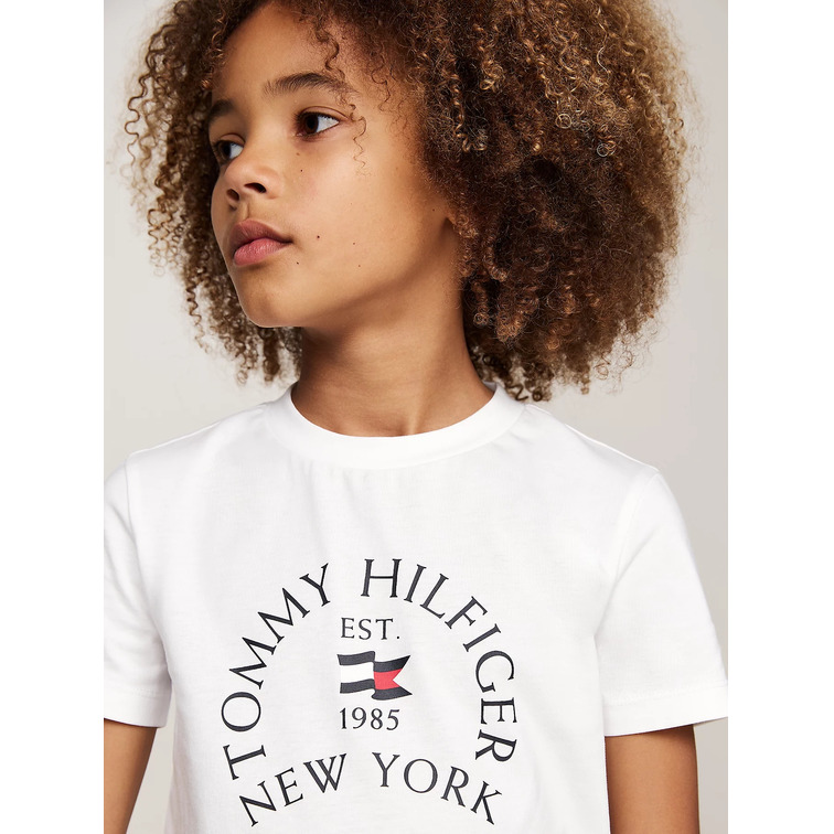 CAMISETA NIÑO TOMMY HILFIGER LOGO ESTAMPADO