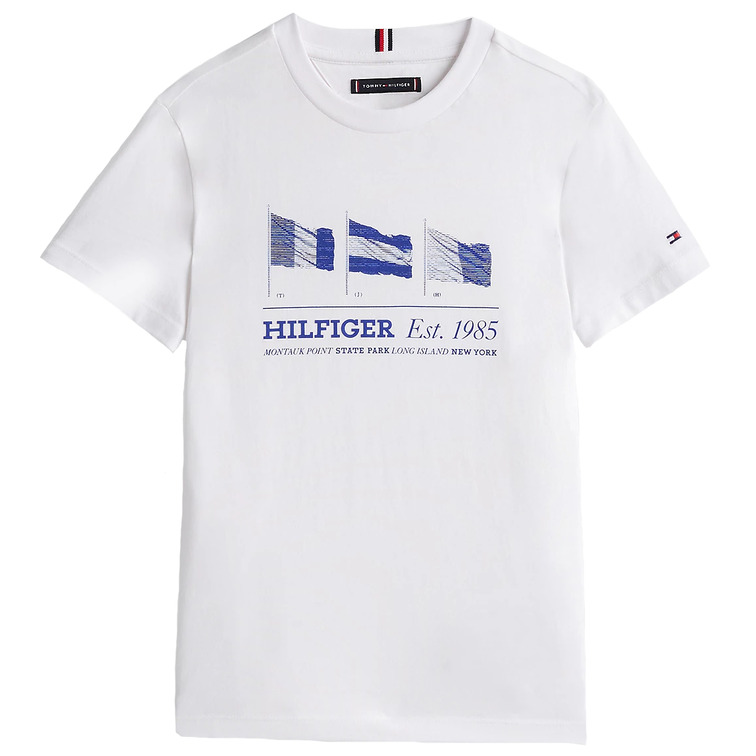 CAMISETA NIÑO TOMMY HILFIGER GRÁFICO BANDERA