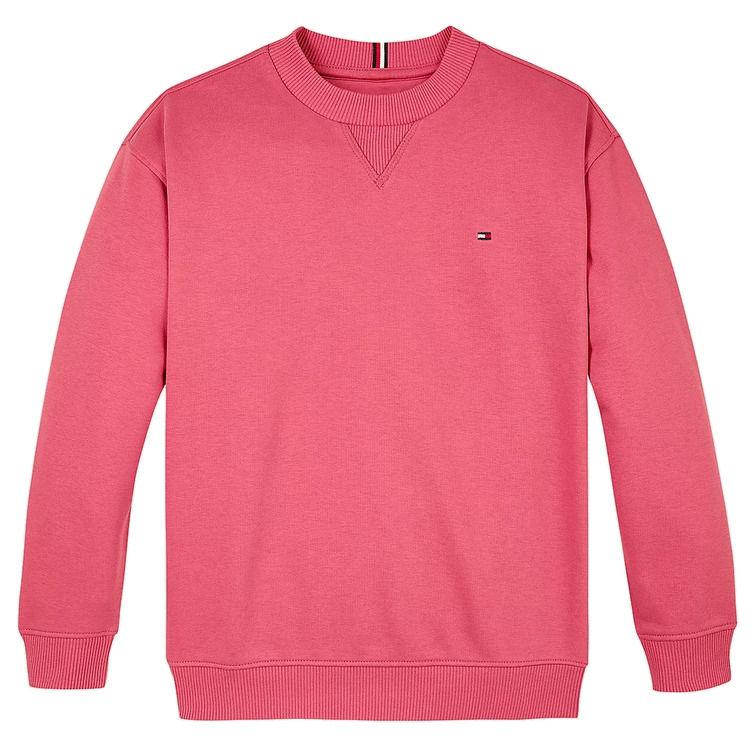 SUDADERA INFANTIL DE CUELLO REDONDO CON LOGO BORDADO TOMMY HILFIGER