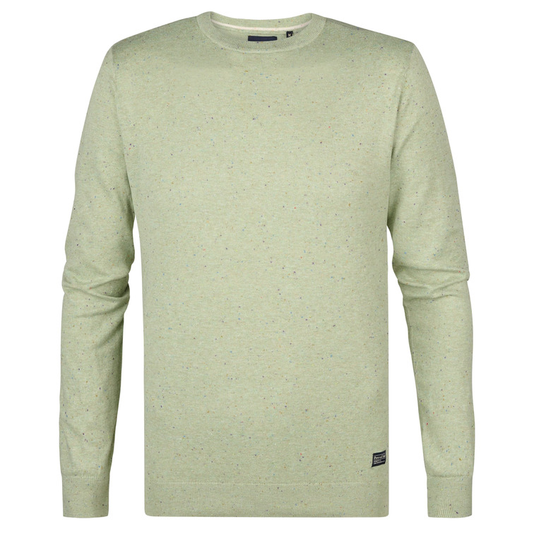 JERSEY HOMBRE  PETROL INDUSTRIES MEN KNITWEAR ROUND NECK BASIC