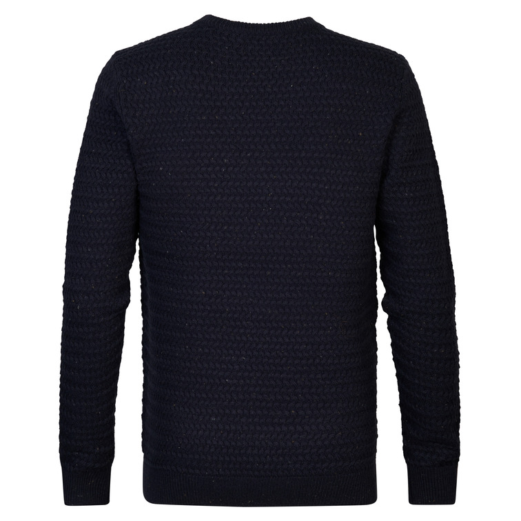 JERSEY HOMBRE  PETROL MEN KNITWEAR ROUND NECK BASIC