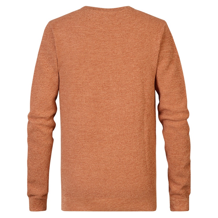 JERSEY HOMBRE  PETROL MEN KNITWEAR ROUND NECK BASIC