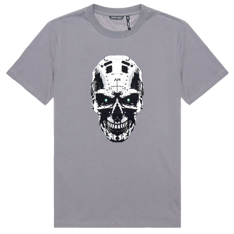 CAMISETA HOMBRE ANTONY MORATO ESTAMPADO CALAVERA SLIM FIT